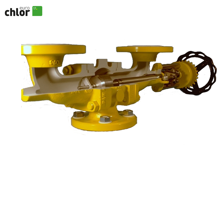 Bellow sealed change over valve EUROCHLOR