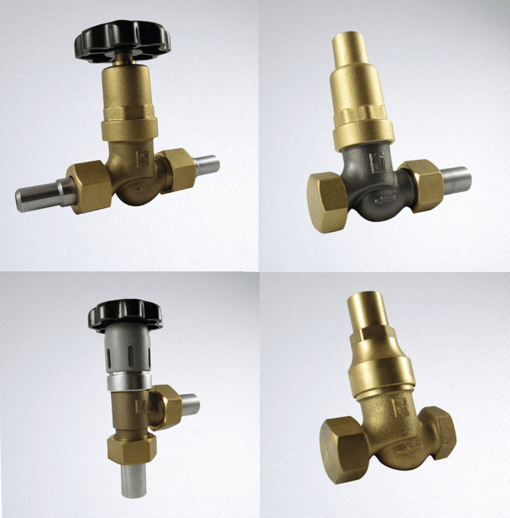 Industriële thermostatische afsluiter PN10, PN25, PN40, PN63 volgens EN-normen