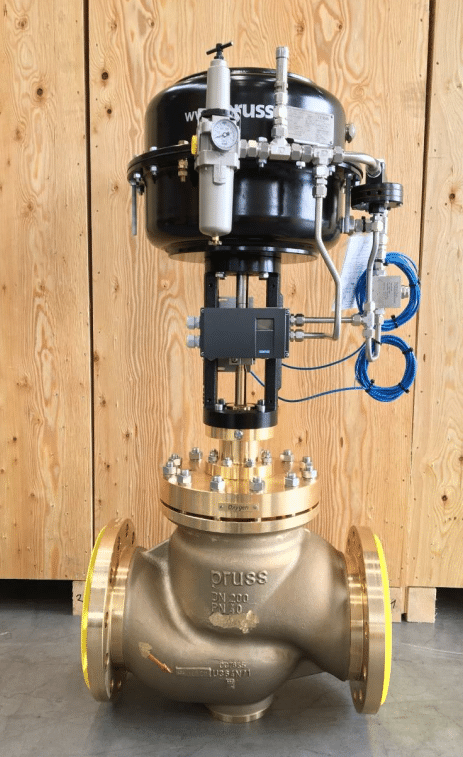 Bronzen zuurstofregelklep