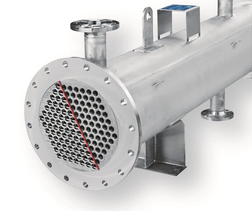 STRIKO warmtewisselaar ontworpen voor zeer visceuse mediums tot 500.000 mPas