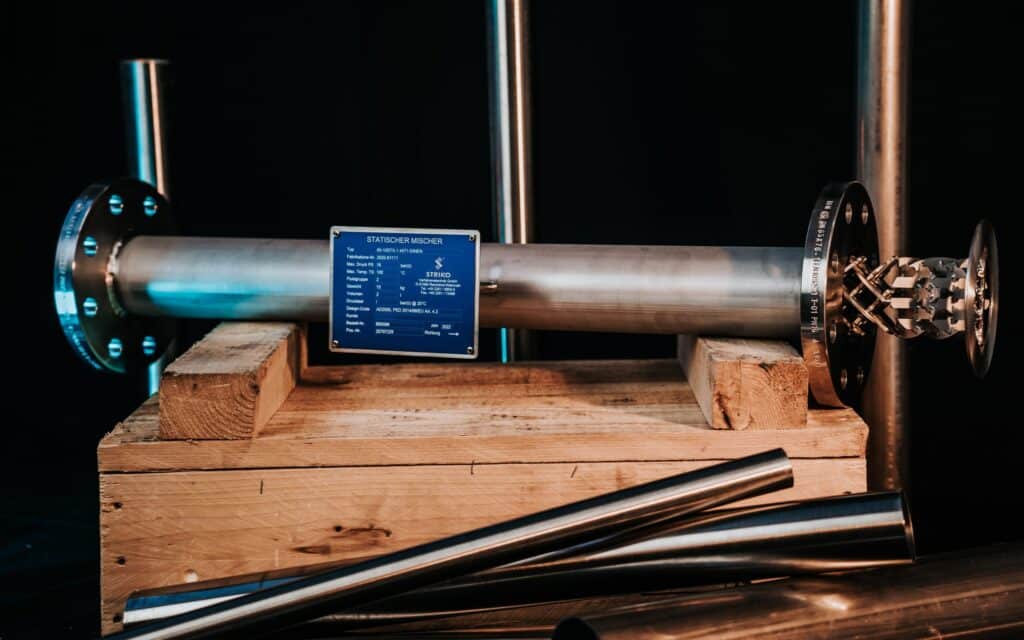 STRIKO statische mengers voor universele toepassingen in laminaire en turbulente stromingen