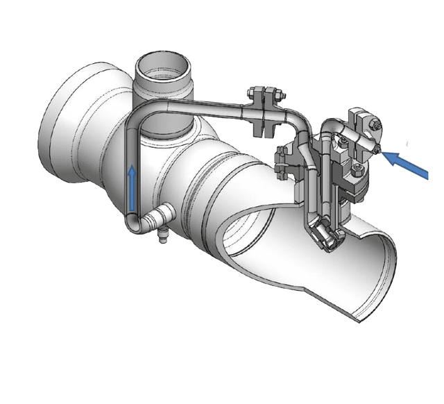 Stoom desuperheater of stoom vernevelaar