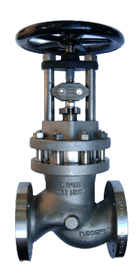 Regelklep met balgafsluiting voor toepassingen in hete olie en stoom