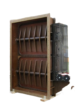 Kunststof demperklep met lipafdichting