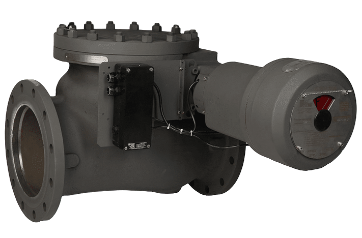 Swing Terugslagklep met automatische sluiting bij brand