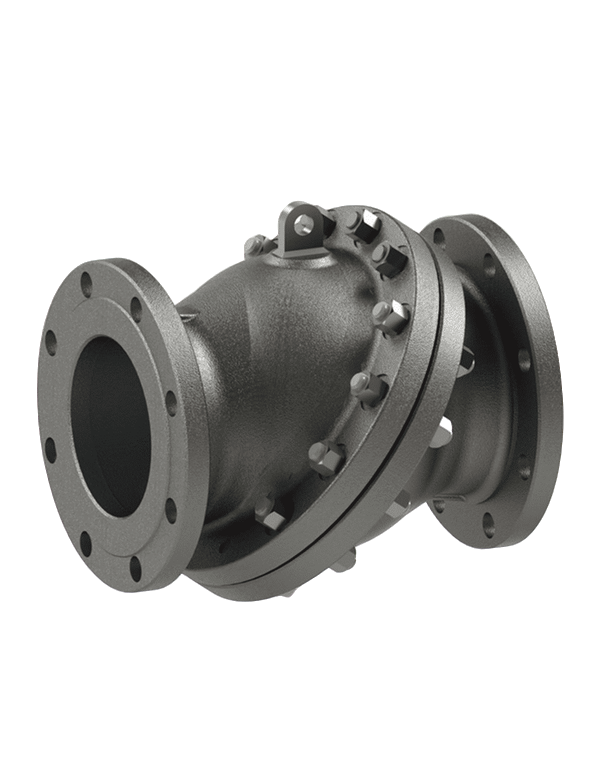 non-slam gekanteld swing check valve