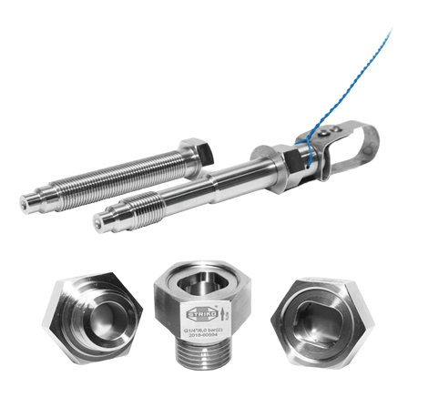 STRIKO breekpluggen in verschillende modellen voor betrouwbare drukbeveiliging